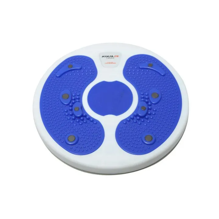 Ninja Figure Trimmer – Blue & White | Waist Twister & Blood Circulation Stimulator