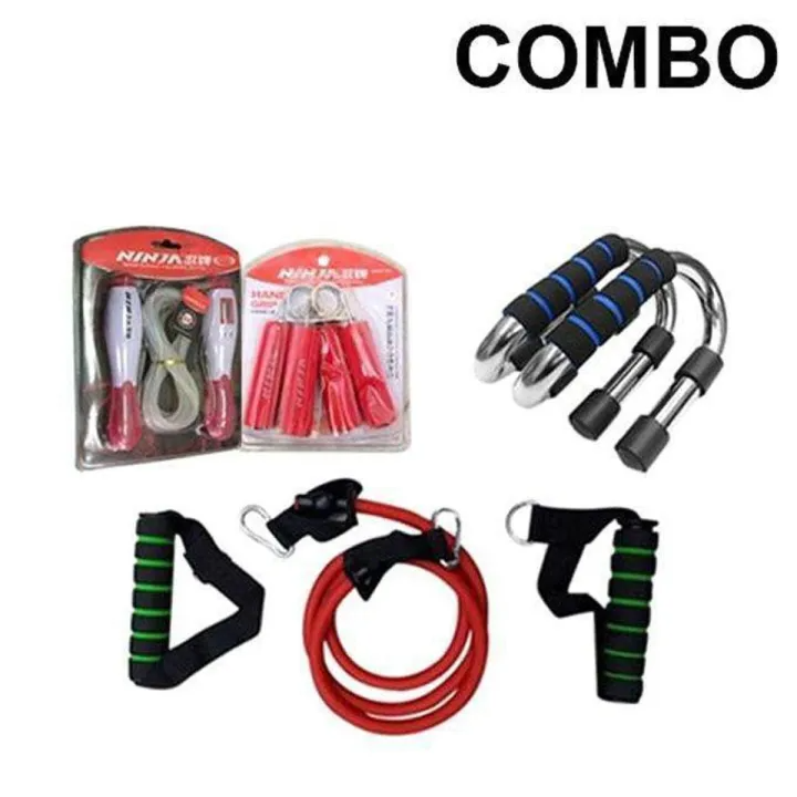 Combo Pack of 5 Small Fitness Equipment 🏋️‍♂️💪