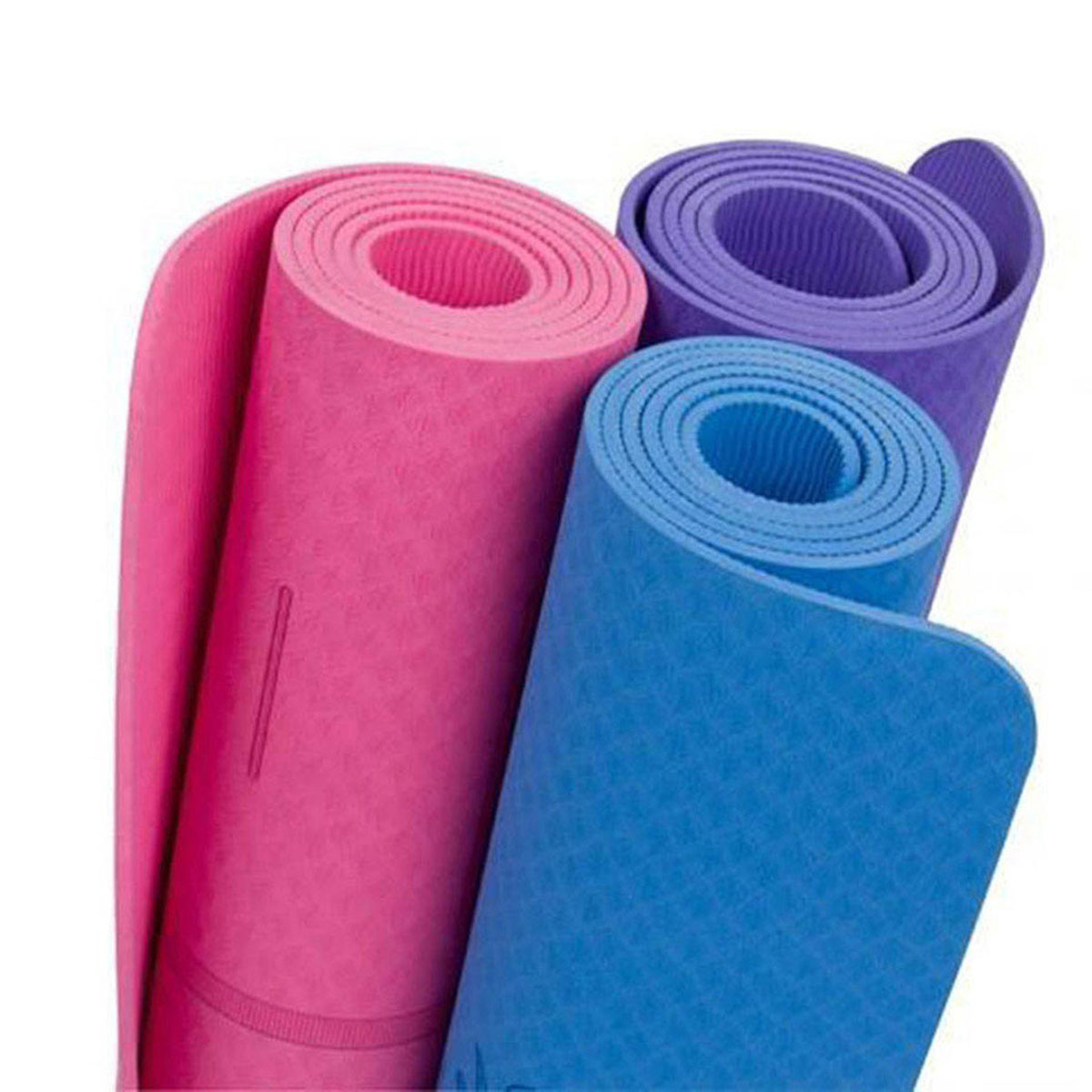 Multicolor Yoga Mat – 6MM 🧘‍♂️🌈
