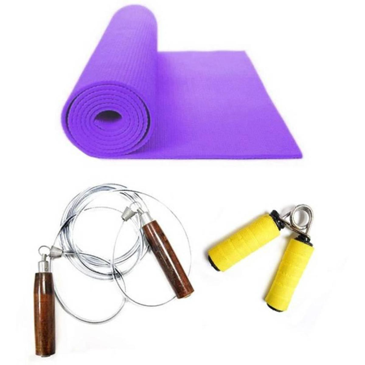 Combo Pack – Yoga Ball, Skipping Rope & 6mm Yoga Mat
