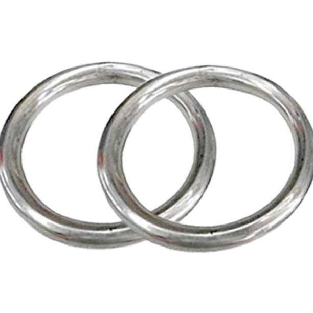 Two-Piece Pack Chin Up Ring – Silver | Strengthen Your Upper Body Muscles