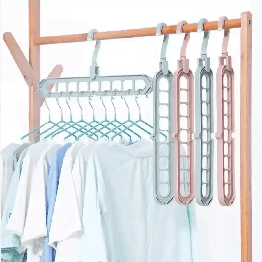 Rotating Magic Hanger – Multi-Function Folding Hanger (9 Holes)