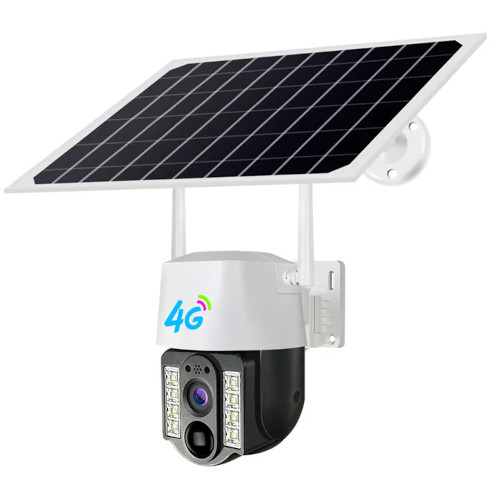 Sim Supported Smart Net Camera with Solar Panel