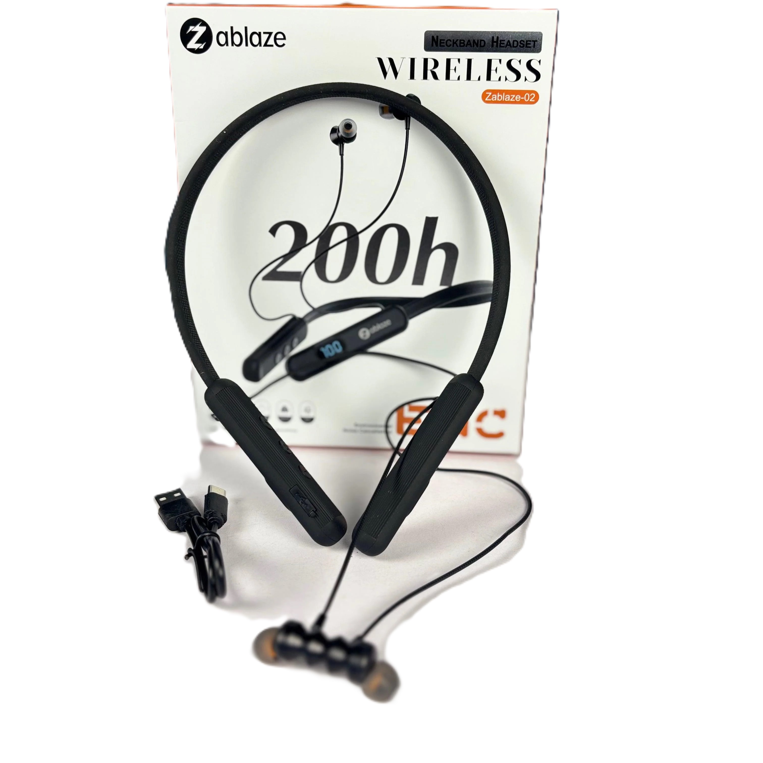 Zablaze-02 Wireless Neckband ENC 200H