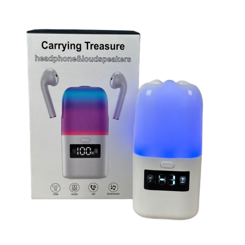 Carrying Treasure - Headphone and Loudspeaker