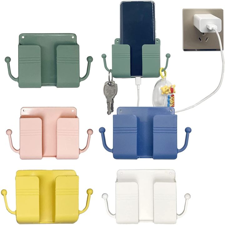 Wall Mount Phone Holder & Storage Box
