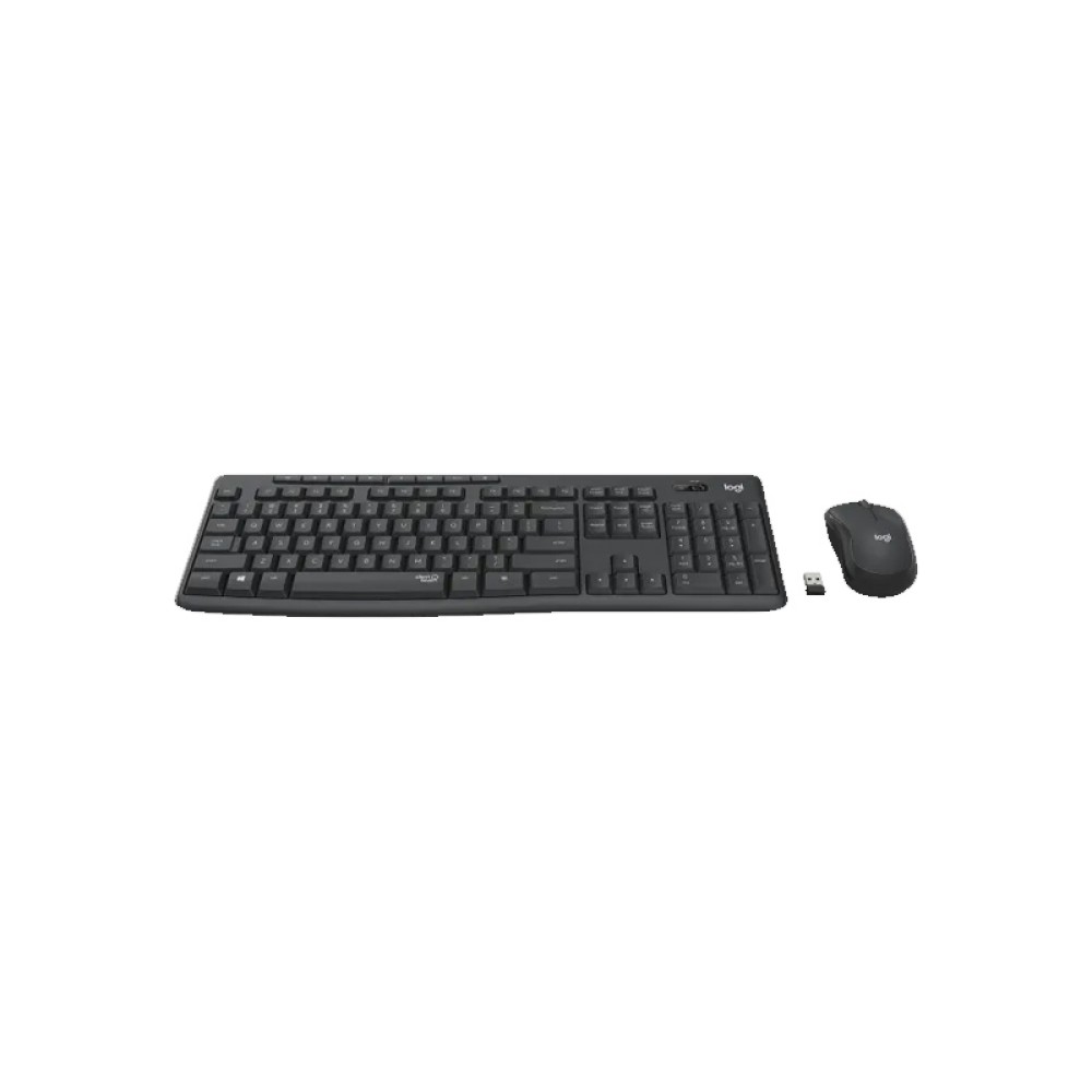 Logitech MK295 Silent Wireless Combo – Ergonomic Keyboard & Mouse, 2.4GHz Connectivity