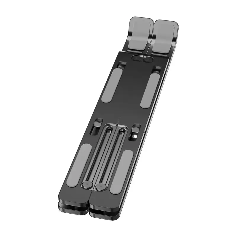 Laptop Stand Holder – Foldable & Adjustable, 7-Step Aluminium Cooling Bracket for 9-17.3" Notebooks, MacBook, Tablets & Portable Use