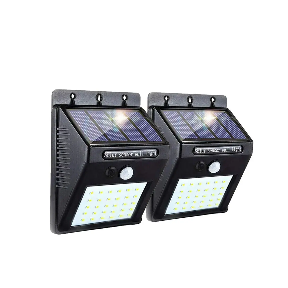 LED Solar Powered Motion Sensor Wall Light – 30 LED, Waterproof, Outdoor Security Lamp for Garden, Path, Yard & Driveway