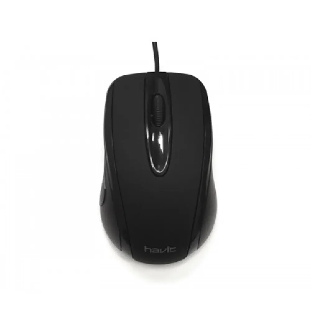 Havit HV-MS753 USB Wired Optical Mouse – 1000 DPI, Ambidextrous Design