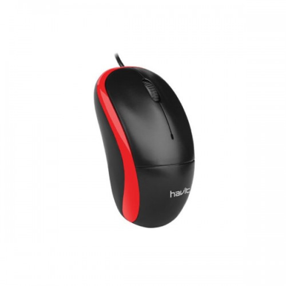 Havit MS851 USB Wired Mouse – 1000 DPI, 3 Buttons, 1.35m Cable