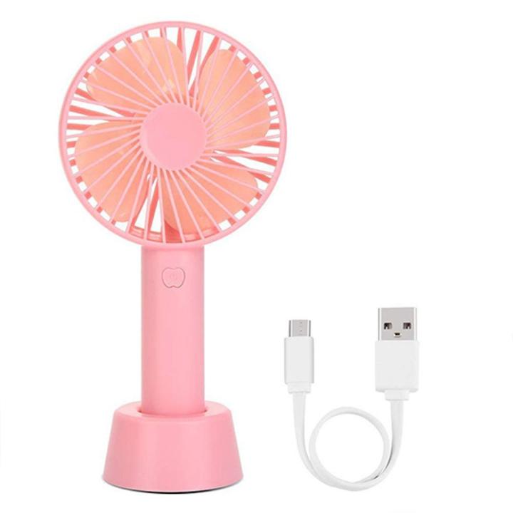 Portable Mini Stand Rechargeable Fan – USB Powered & Adjustable