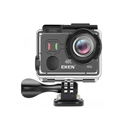 EKEN H5S 12MP 4K Ultra HD EIS Anti-Shake Action Camera – Ambarella Chipset, Wi-Fi, Waterproof, 170° Wide-Angle
