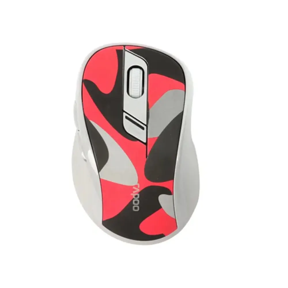 Rapoo M500 Silent Multi-Mode Wireless Optical Mouse | Bluetooth 3.0, 4.0 & 2.4GHz | Adjustable 1600 DPI | Multi-Device Connectivity | Silent Clicks | Ergonomic Design | Wonderbrands