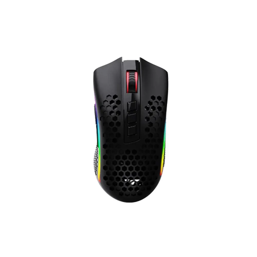Redragon Storm Pro M808-KS RGB Wireless Gaming Mouse – Ultra-Fast 2.4GHz, Honeycomb Shell, 16K DPI