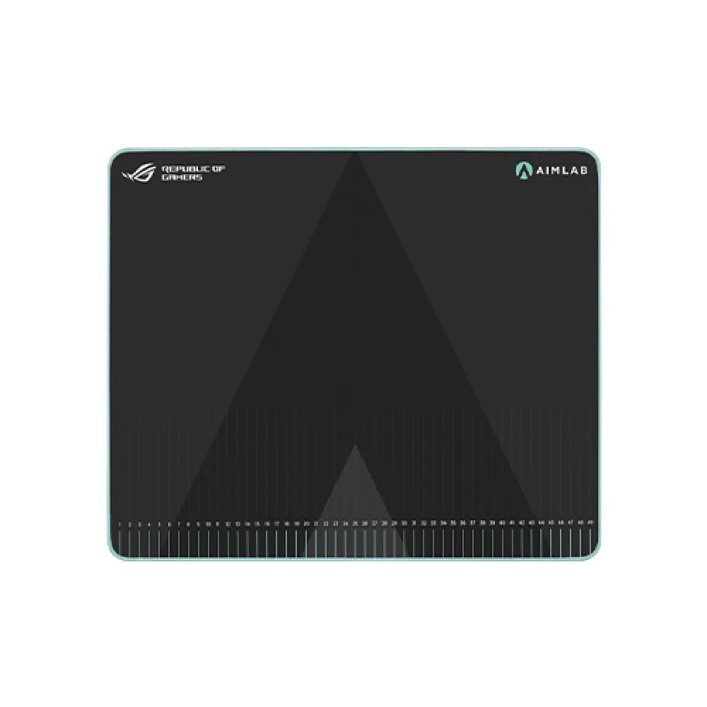 ASUS ROG Hone Ace Aim Lab Edition Large Gaming Mouse Pad – Precision Training, Hybrid Cloth Surface, Water-Resistant, Non-Slip Rubber Base