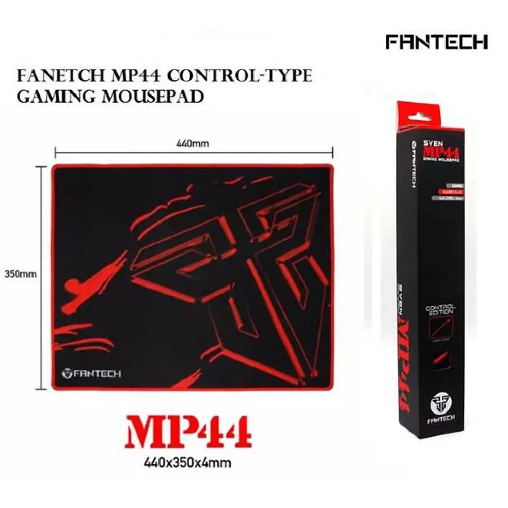 FANTECH MP44 High-Quality Custom Printing Gaming Mouse Pad – Overwatch Design, Anti-Slip Rubber Base