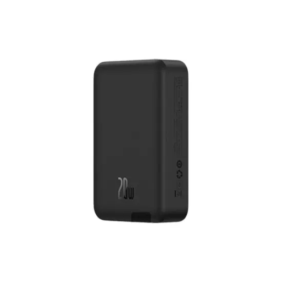Baseus AirPow Lite 10000mAh Power Bank (Cosmic Black) – 15W Fast Charging, USB-C & USB-A