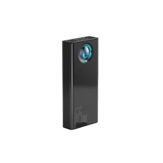 Baseus Amblight 65W 30000mAh Power Bank – Fast Charging, High Capacity, Multi-Port, LED Display