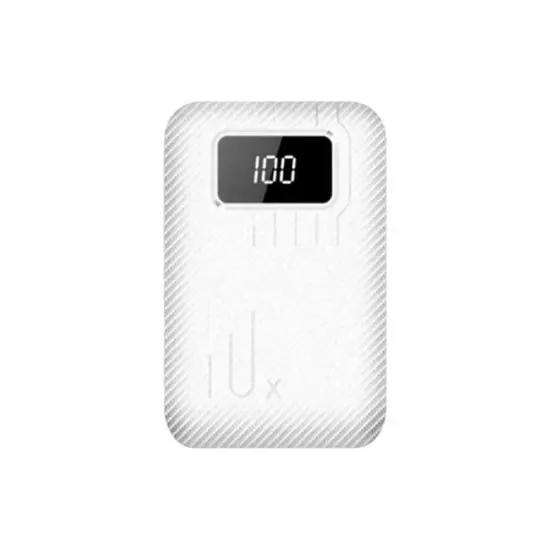 Energizer Eveready PX10 10000mAh Power Bank – White, Fast Charging, Lithium Polymer, Dual USB Output, Type-C & Micro USB Input