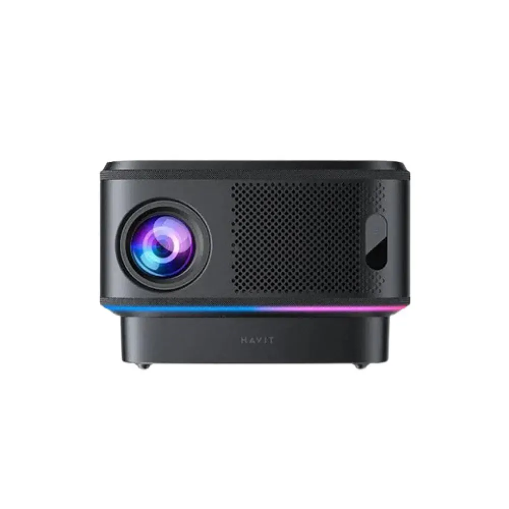 Havit PJ300 Plus Smart Projector | 550 ANSI Lumens, 1920x1080 Full HD, Google-licensed TV System, Android 11.0