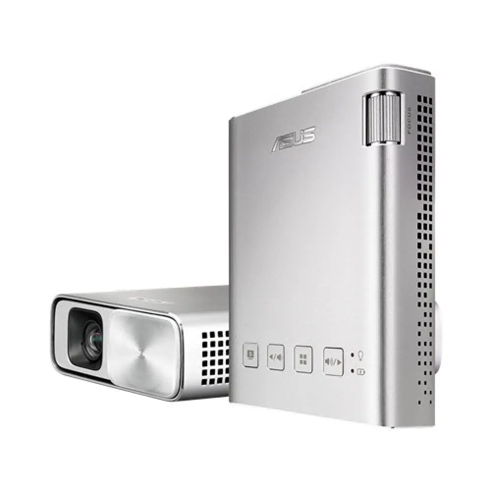 ASUS ZenBeam E1 Pocket LED Projector | 150 Lumens, WVGA Resolution, 6000mAh Battery, Compact Design