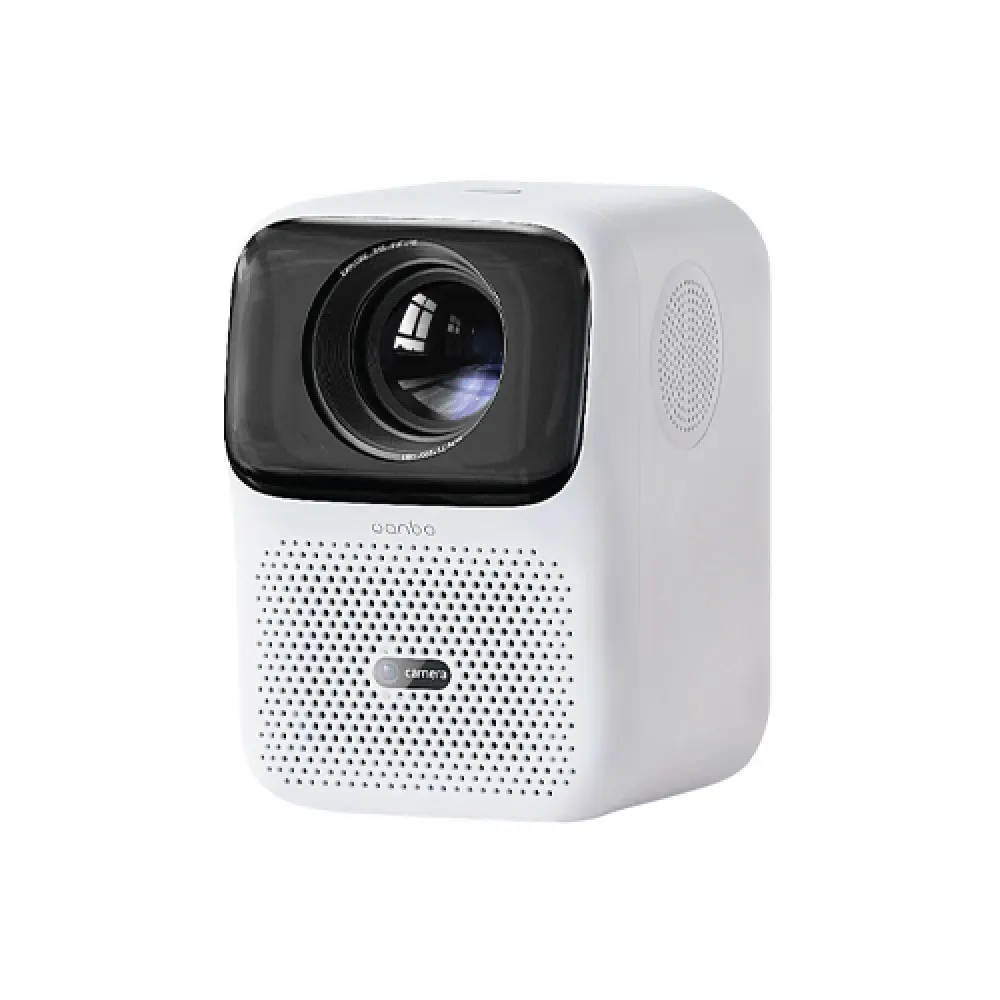 Xiaomi Wanbo T4 Smart Portable Projector | 450 ANSI Lumens, FHD 1080p, 4K Support, AI Auto Focus, Wi-Fi 6, Bluetooth 5.0 | Home & Office | Wonderbrands