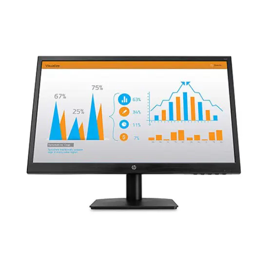 HP N223 FHD LED Monitor – 21.5" TN, 1920x1080, 5ms Response, Low Blue Light, VESA Mountable | Wonderbrands