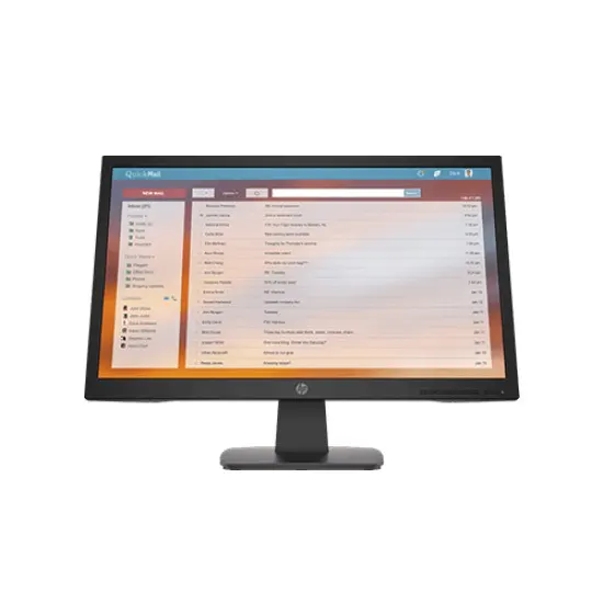 HP P22v G4 21.5" FHD TN Monitor – 60Hz, 5ms, Low Blue Light & VESA Mount, Budget-Grade Clarity | Wonderbrands