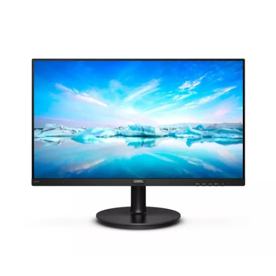 Philips 241V8 24" IPS Frameless LED Monitor – Full HD, 75Hz, Adaptive-Sync, LowBlue Mode | Stunning Colors & Smooth Performance | Wonderbrands