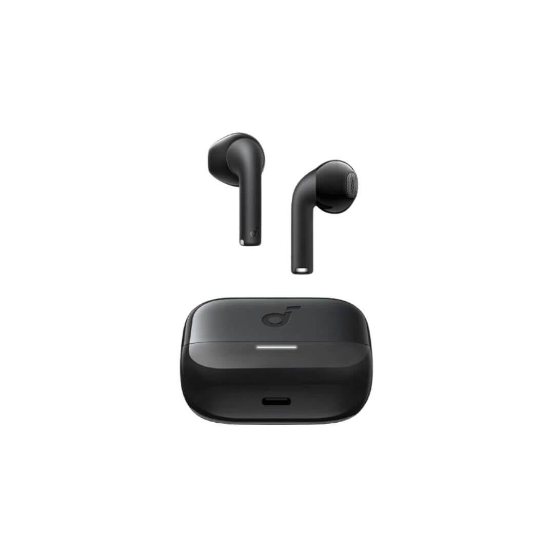 🎧 SoundCore Anker K20i Wireless Earbuds – 36H Playtime, AI Noise Reduction, BassUp Sound, Semi-In-Ear, Game Mode, App EQ Customization (Black)